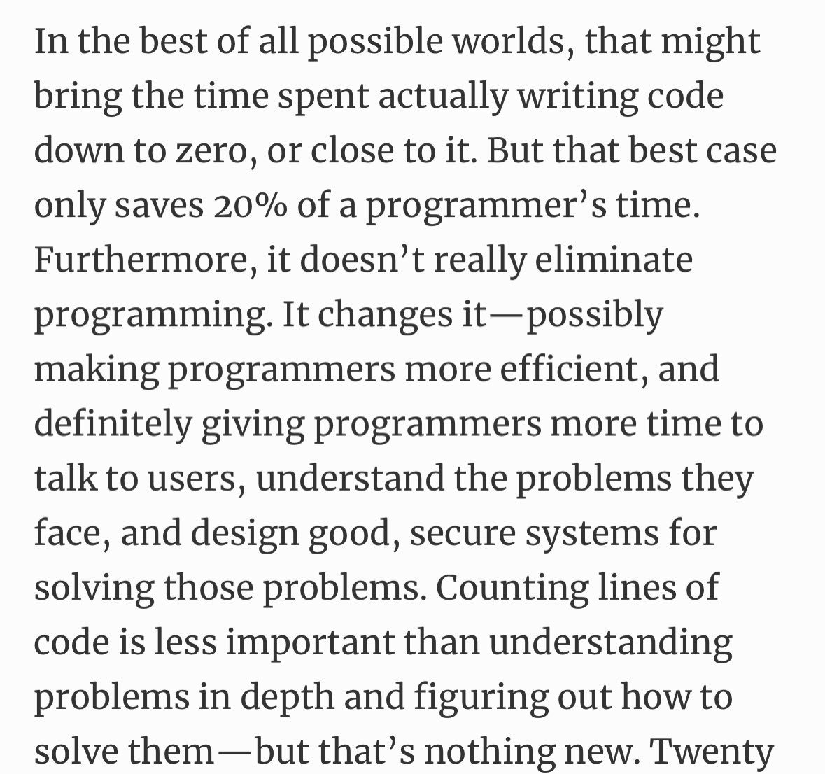ChatGPT won’t revolutionize programming as much as feared