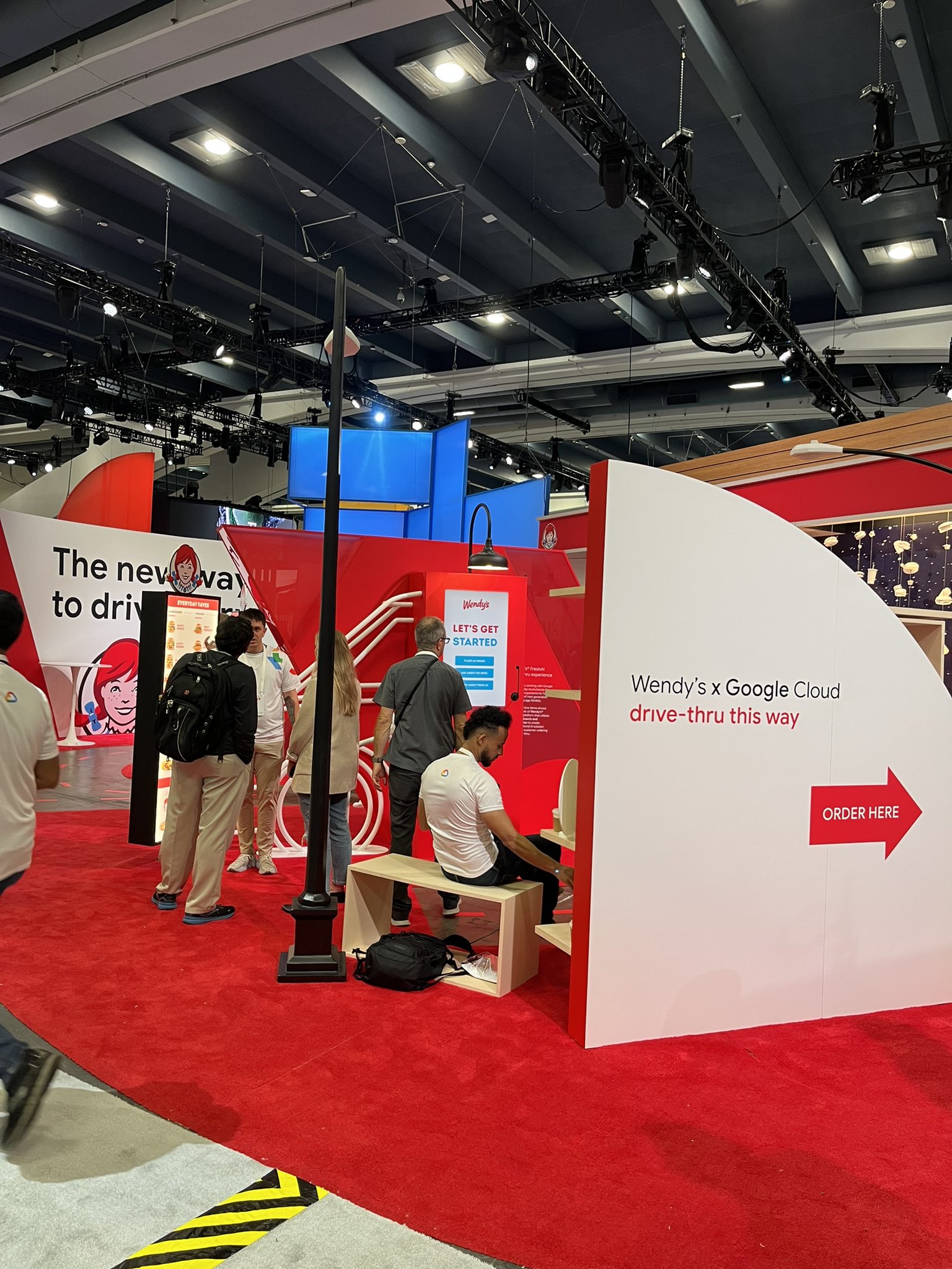 Wendy’s presence at Google Cloud Next expo sparks surprise