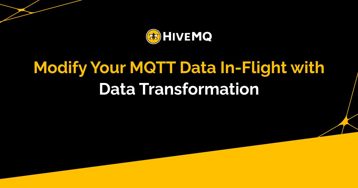 HiveMQ Enables Real-Time MQTT Data Processing for IoT