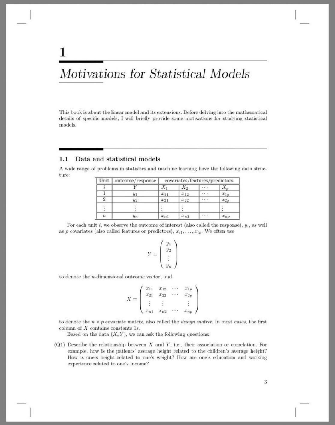 Linear Models in Machine Learning — 433‑page arXiv eBook