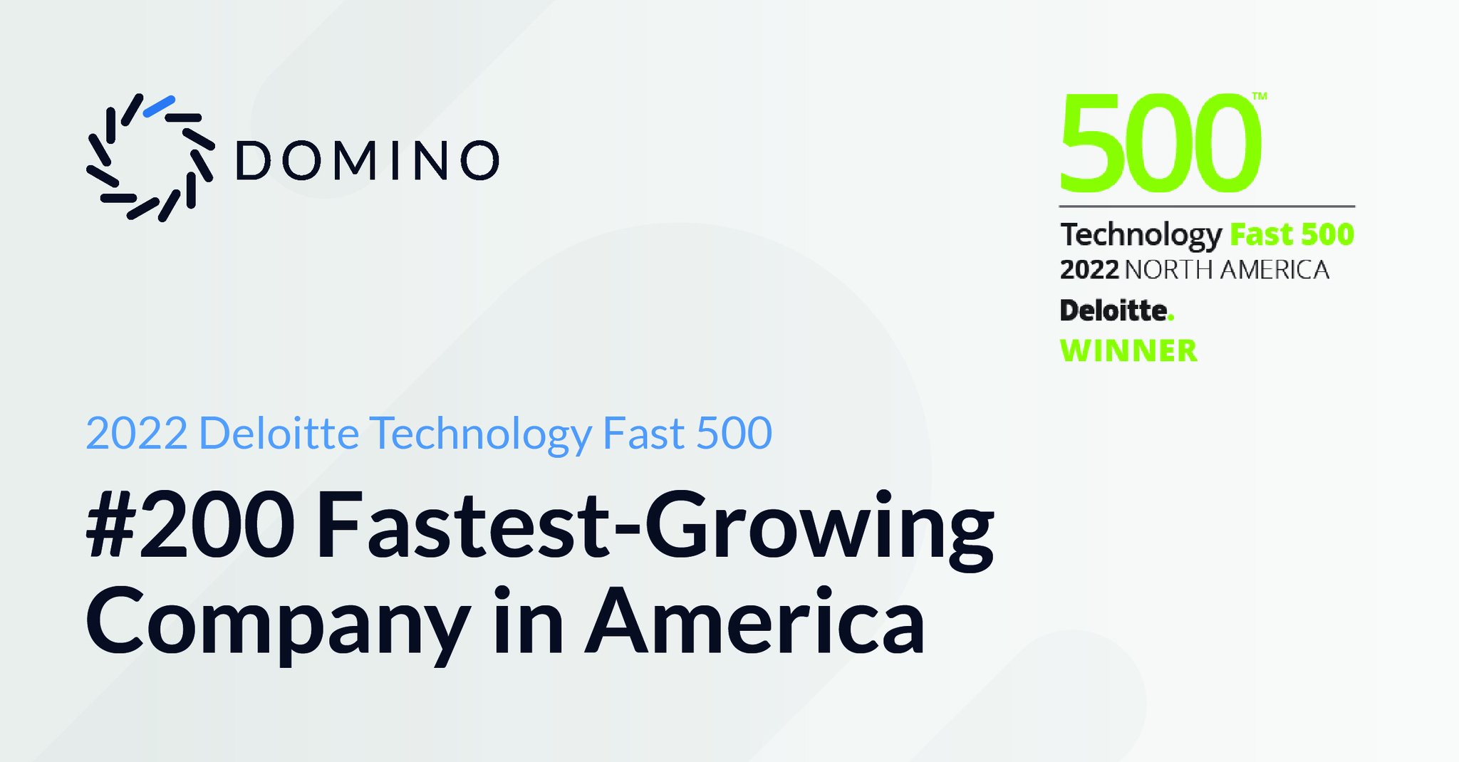 Domino Named Top 200 North American Tech Company Again