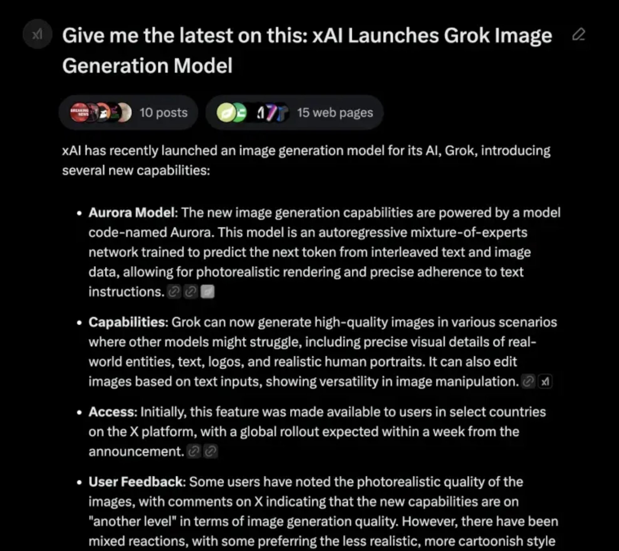 Grok Combines Real-Time X Insights With Web Search Capabilities
