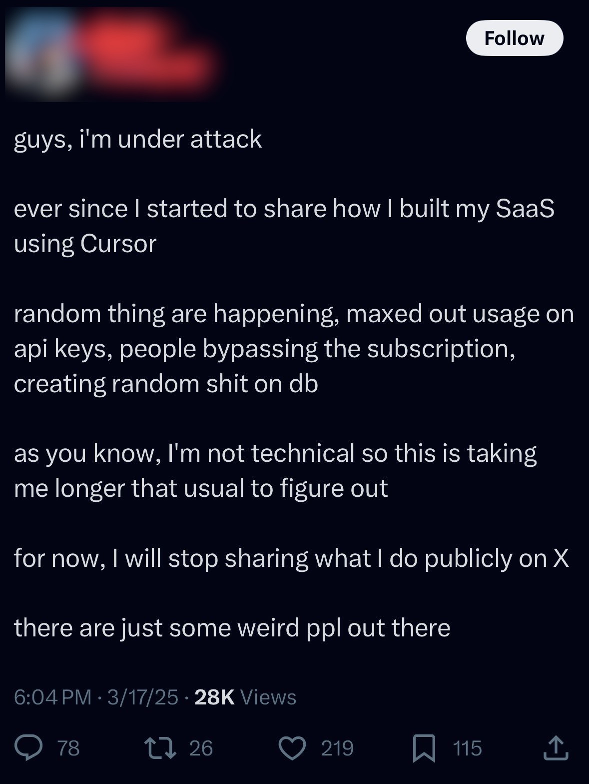 Never Share Your API Keys Publicly Online