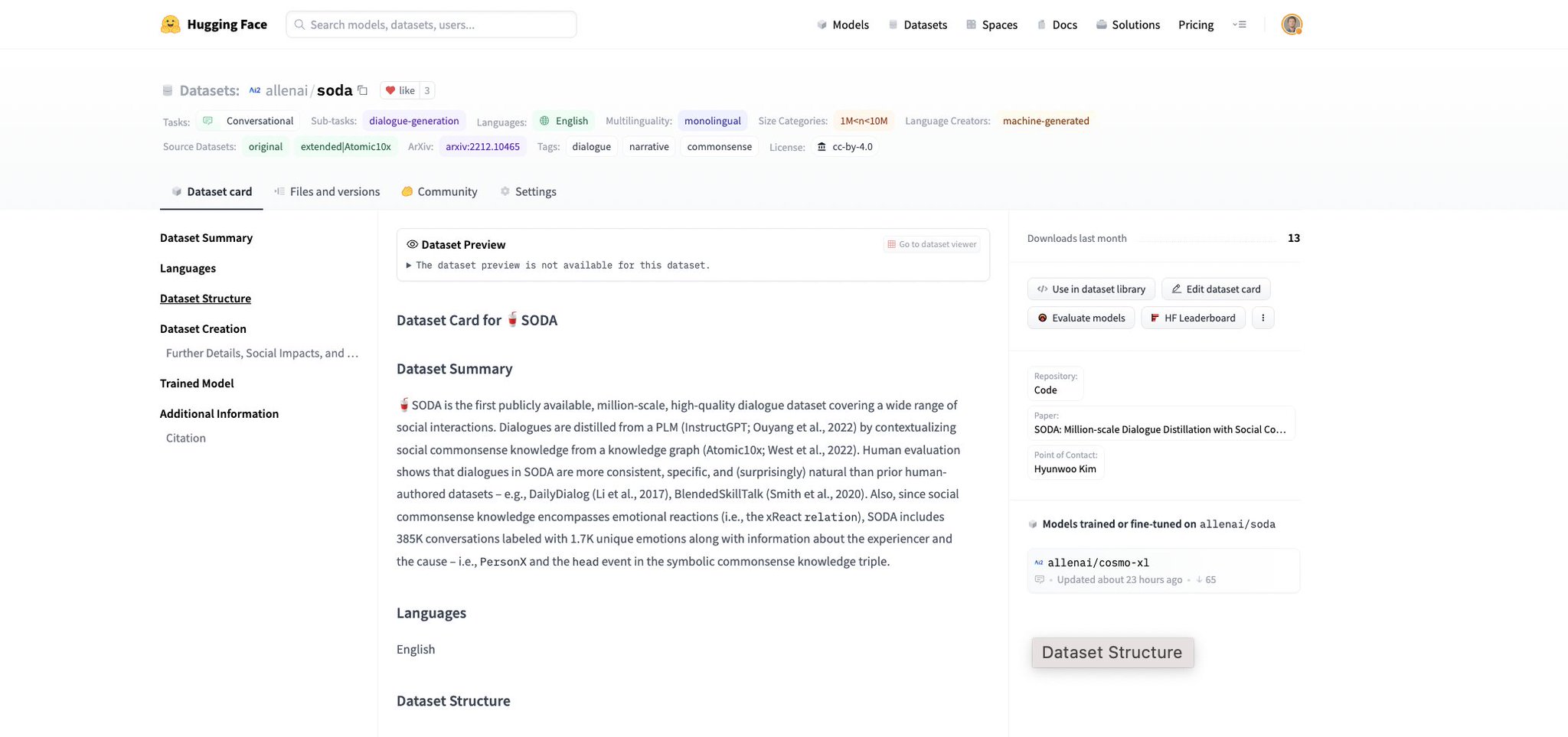 Allen AI Releases SODA Dialog Dataset for AI Research