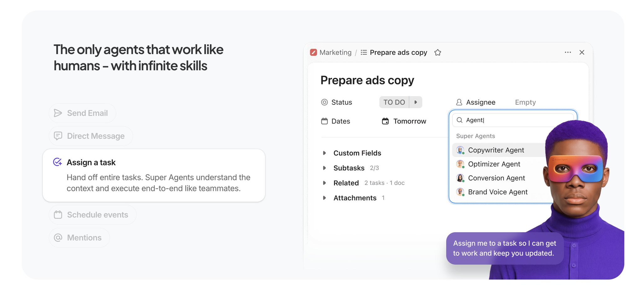 No-code platform for creating custom AI agents
