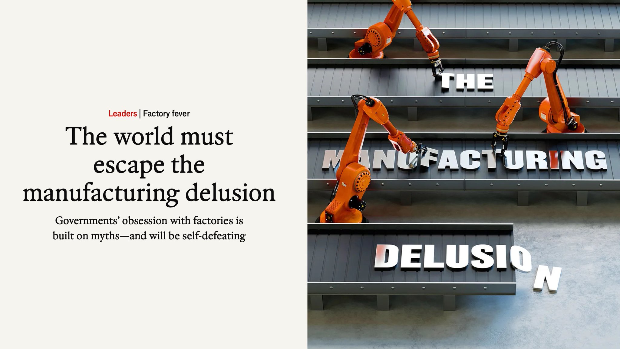 Manufacturing Delusion: Why Reindustrialization Myths Threaten Progress
