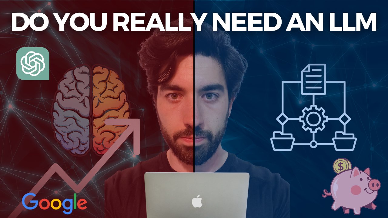 Do You Really Need an LLM? Exploring Smarter Model Alternatives