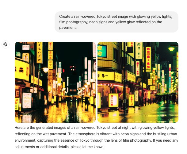 Using DALL-E to generate source imagery for layered animations