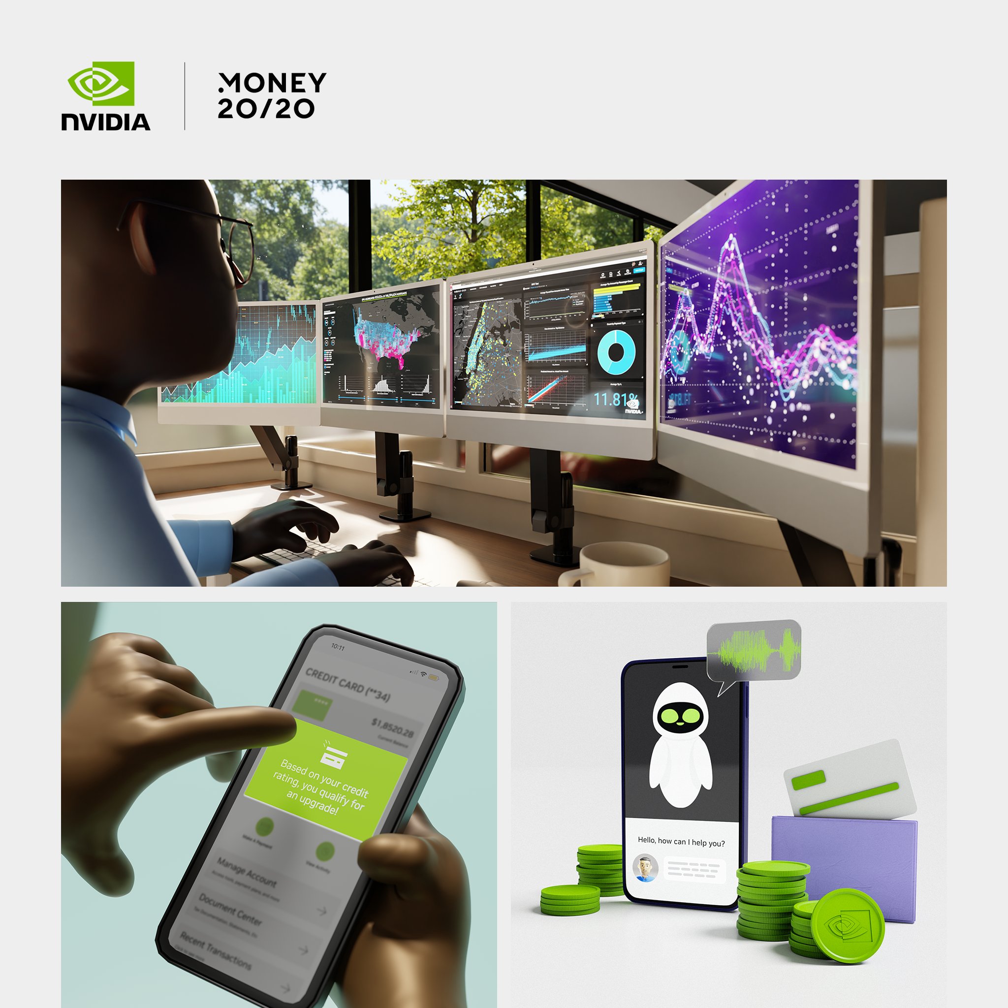 NVIDIA Hosts AI Sessions at Money2020 USA Conference