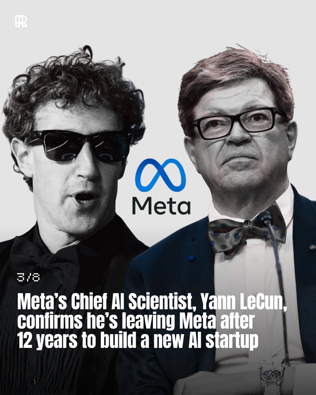 Yann LeCun Leaves Meta to Launch Advanced Machine Intelligence Startup