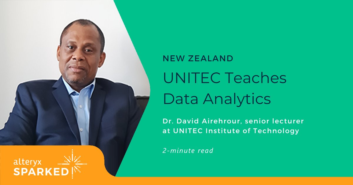Unitec NZ Students Reskill with Alteryx SparkED Program