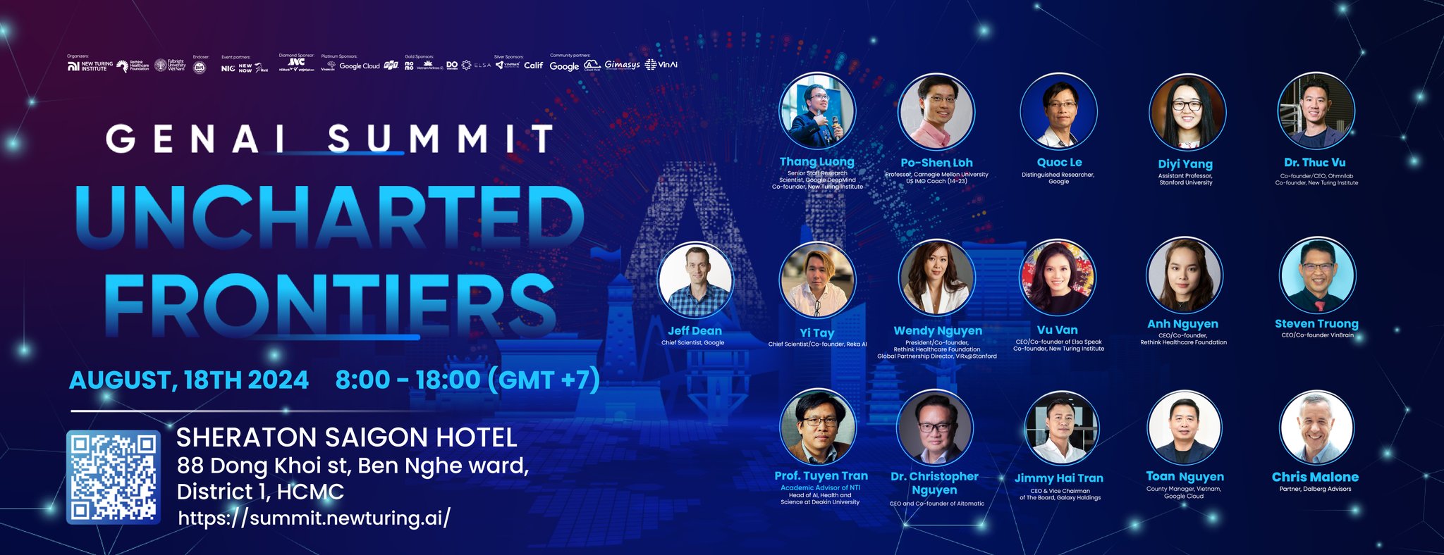 Speaking at GenAI Summit Vietnam with Leading AI Researchers