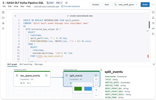 Databricks Kafka unlock live NASA satellite data analysis