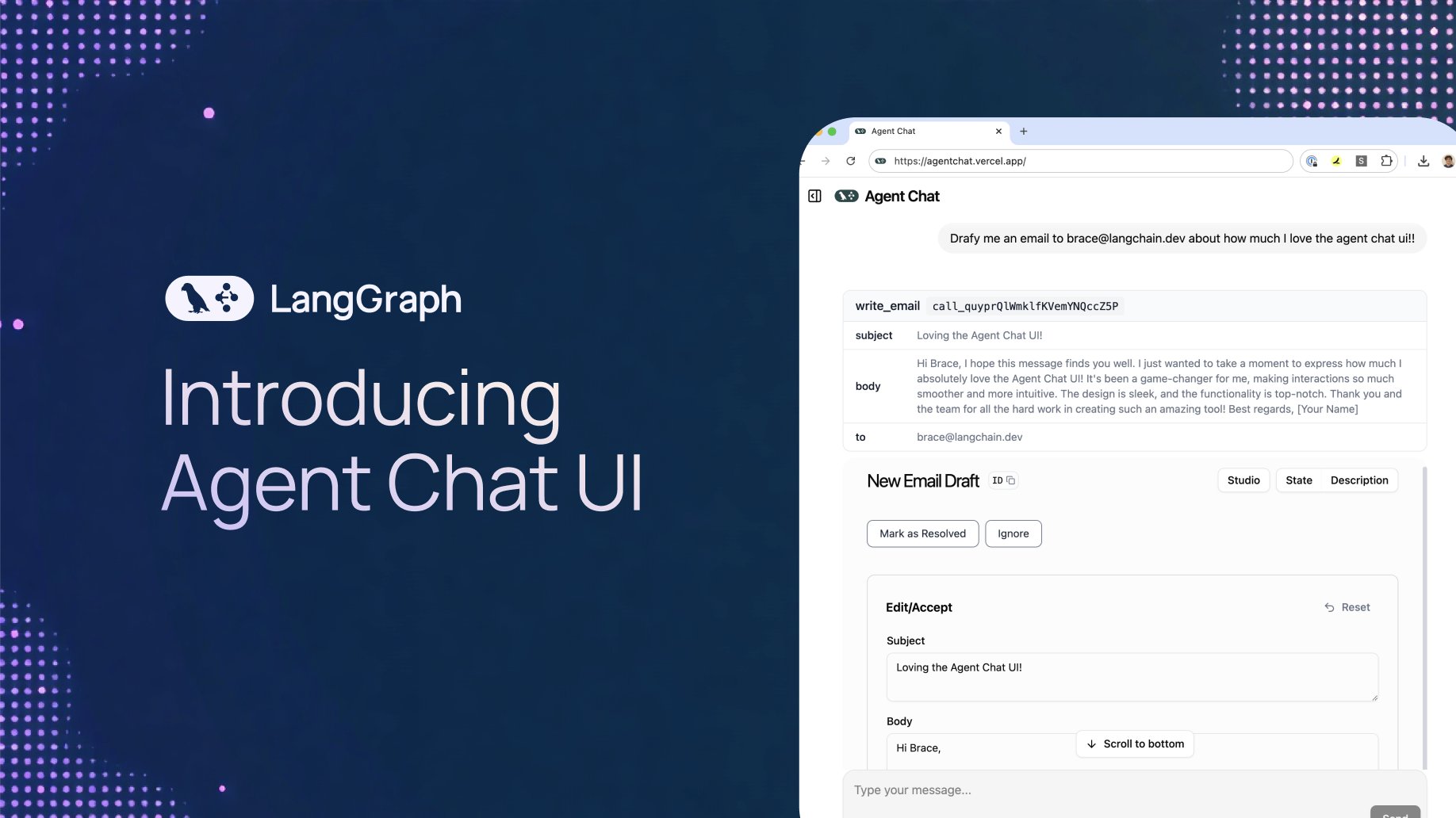 Agent Chat UI: Open Source Web App for LangGraph Interaction