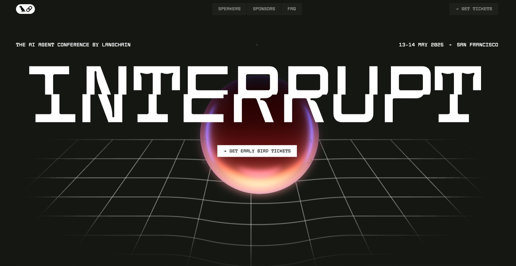 Interrupt Conference: GenAI Builders Join Early Bird Tickets