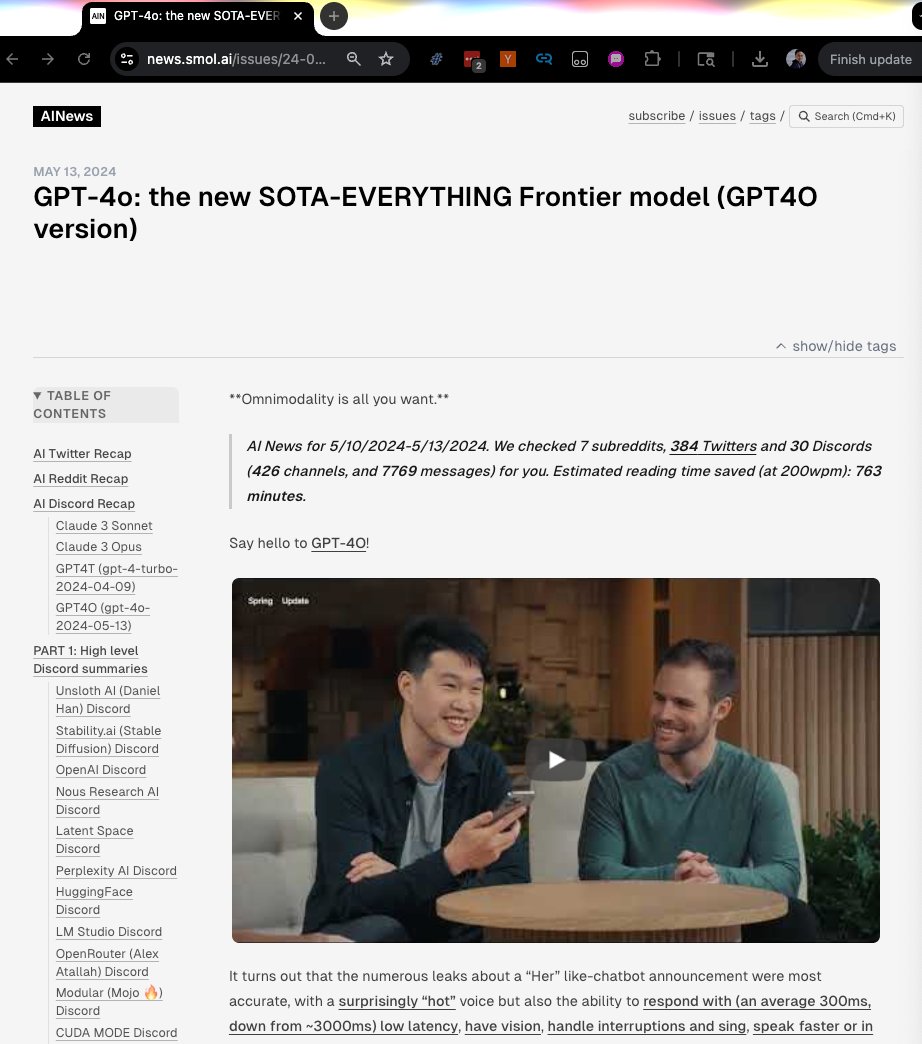 OpenAI’s GPT-4o: The Last Truly General Model Throwback