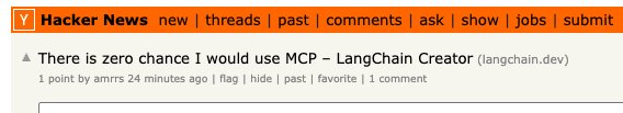 MCP Useful Tool But Not Universal Solution