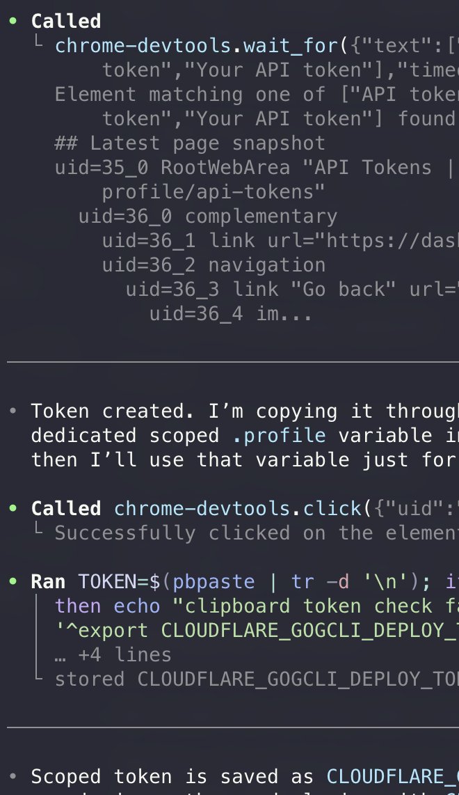 AI Agent Autonomously Creates API Key on Cloudflare