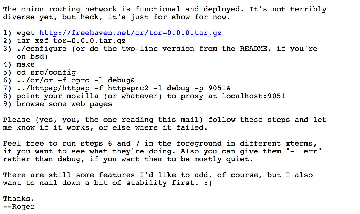 Tor Anniversary: 23 Years of Anonymous Communications Technology