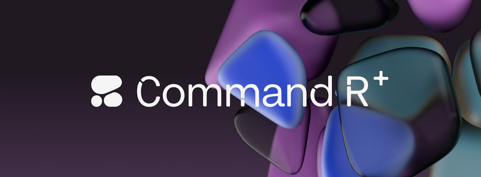 Command R Plus Now Available in LLM CLI Tool