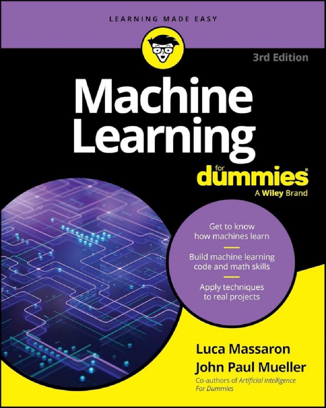 Machine Learning for Dummies (3rd Edition) Book Announcement