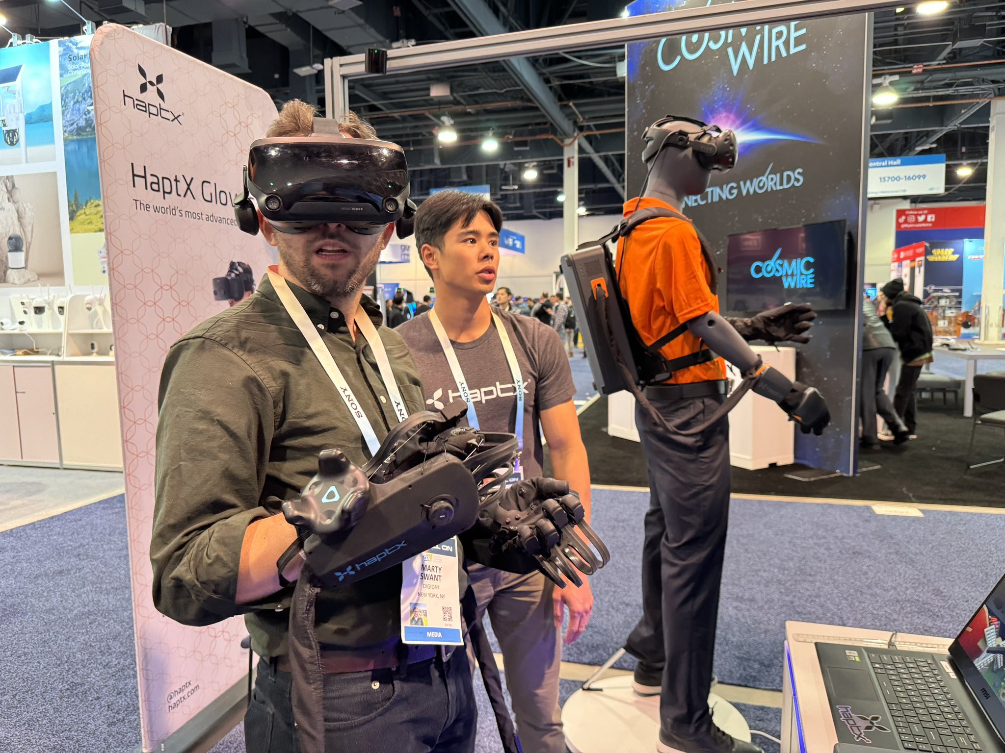 Haptic Gloves Bring VR Touch Sensations to Life