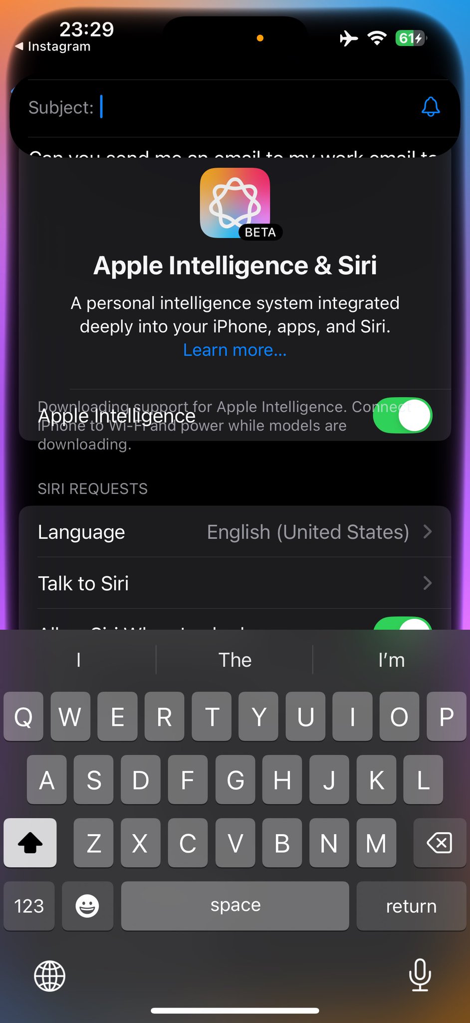 Siri Email Promotion UI Bug Raises Apple Concerns