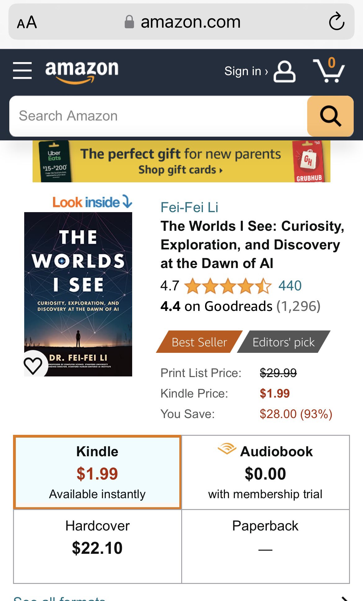 AI Pioneer’s Book Available at Discounted Kindle Price