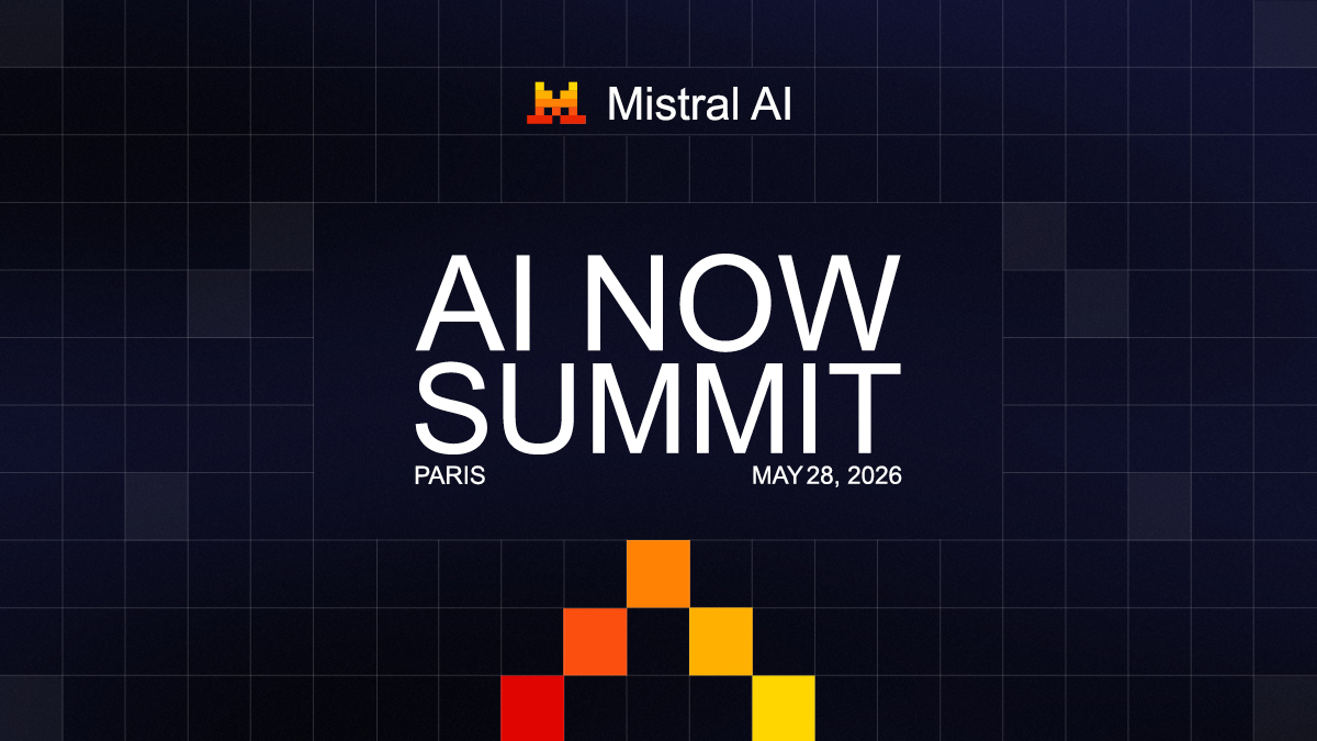 Mistral AI Now Summit Paris May 28 Tickets Available