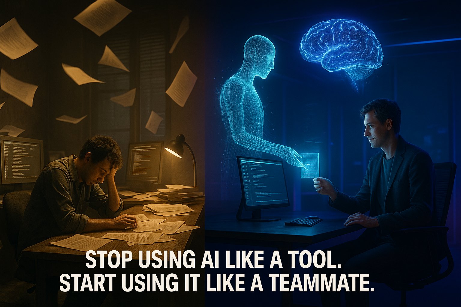 AI as Leverage: Using AI Like a Teammate for 10x Output