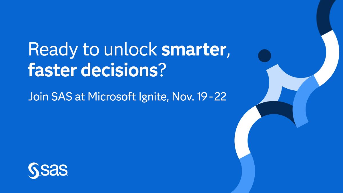 SAS Decision Builder on Microsoft Fabric at MS Ignite