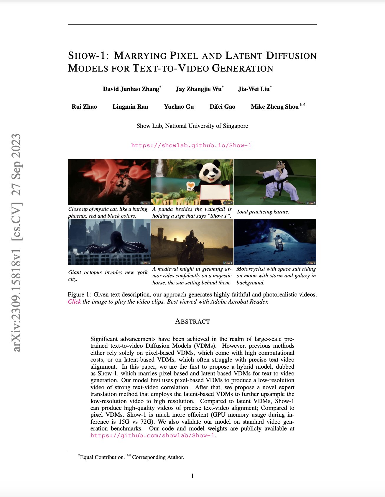 Pixel and Latent Diffusion Models for Text-to-Video