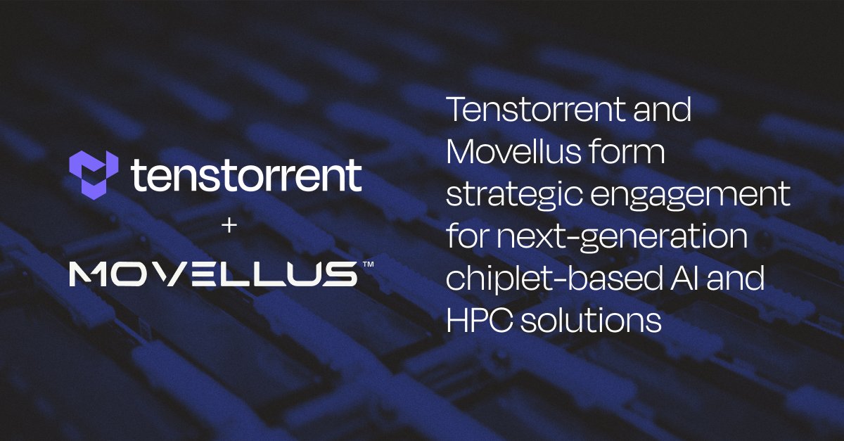 Tenstorrent Optimizes AI Processor Power Efficiency With Movellus
