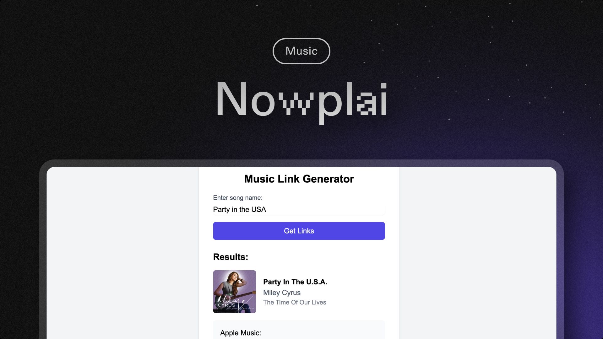 Nowplai: AI App Finds Songs Across All Music Platforms