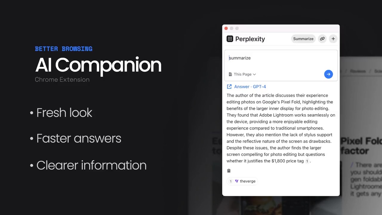 AI Companion Chrome Extension Gets Modern UI Refresh