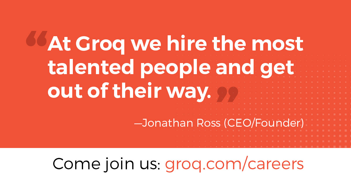 Groq Inc Hiring Sales Team Members Career Opportunities