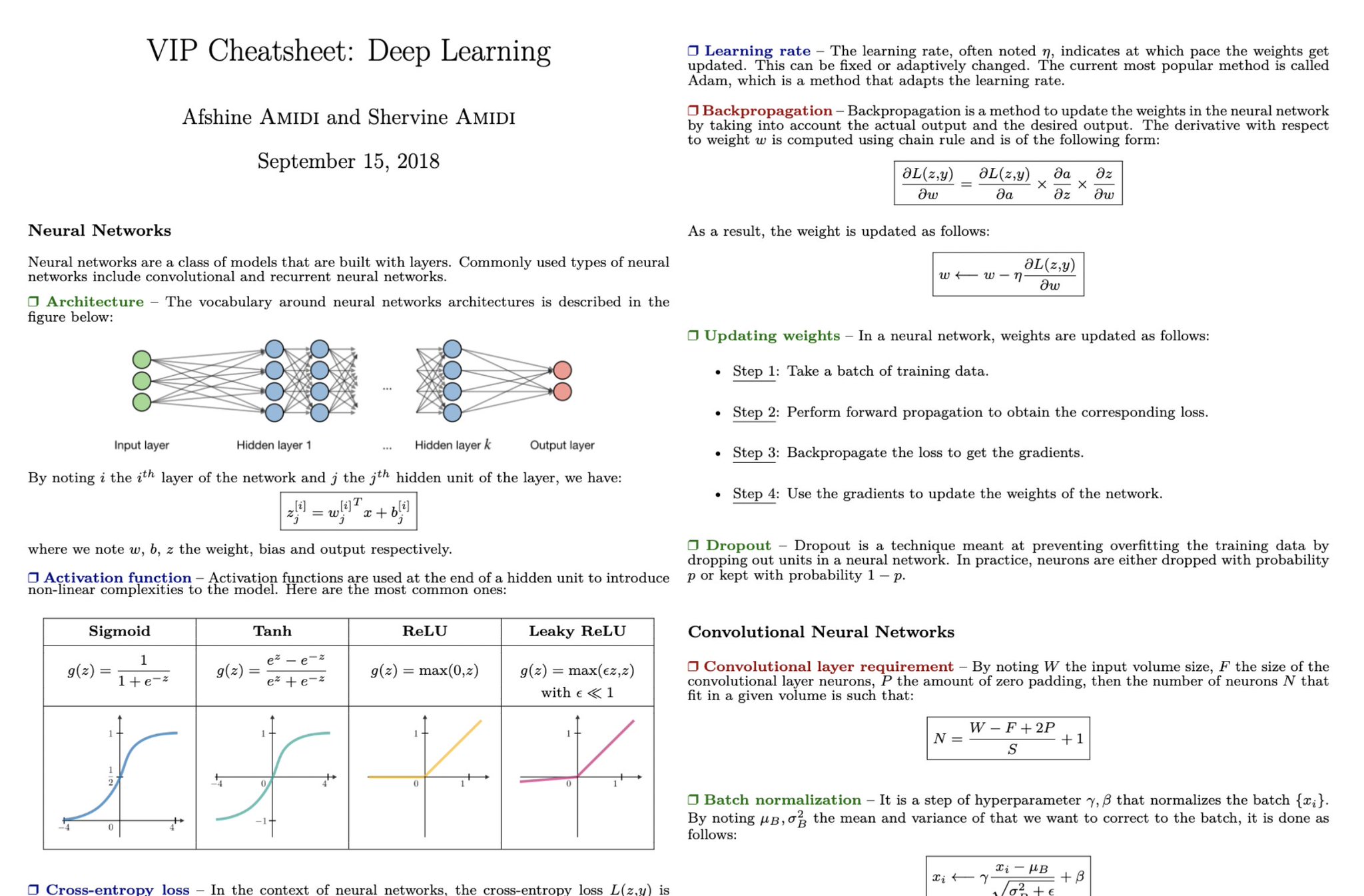 Free Stanford Cheat Sheets to Boost Your ML Skills