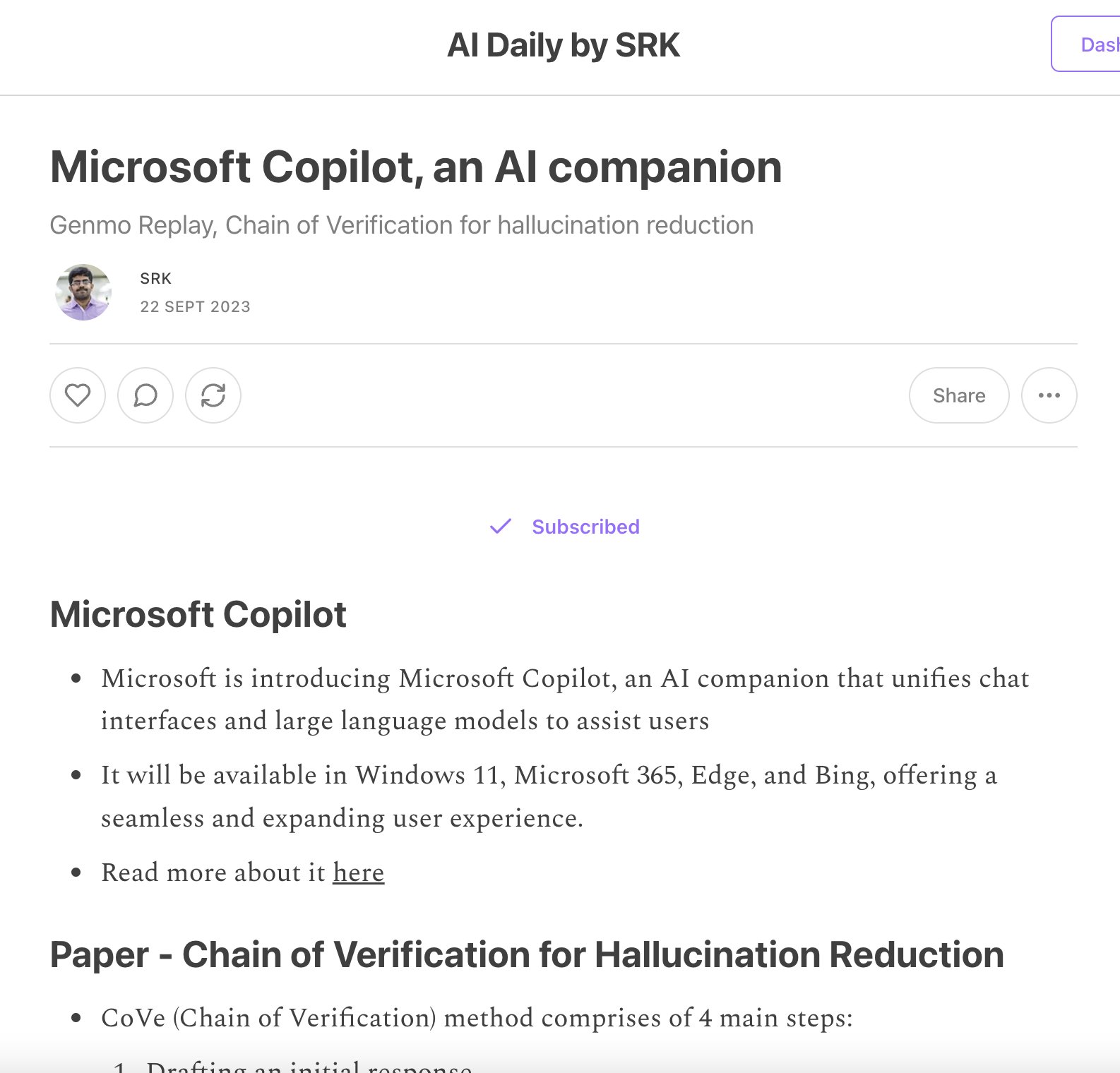 Microsoft Copilot AI Companion Daily Updates