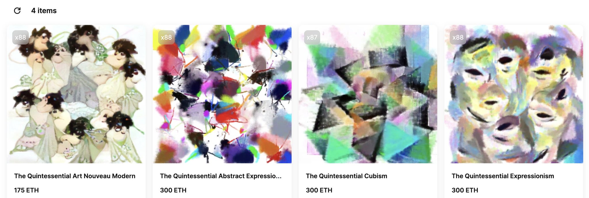 Quintessential AI: One-of-a-Kind NFT Art Movement