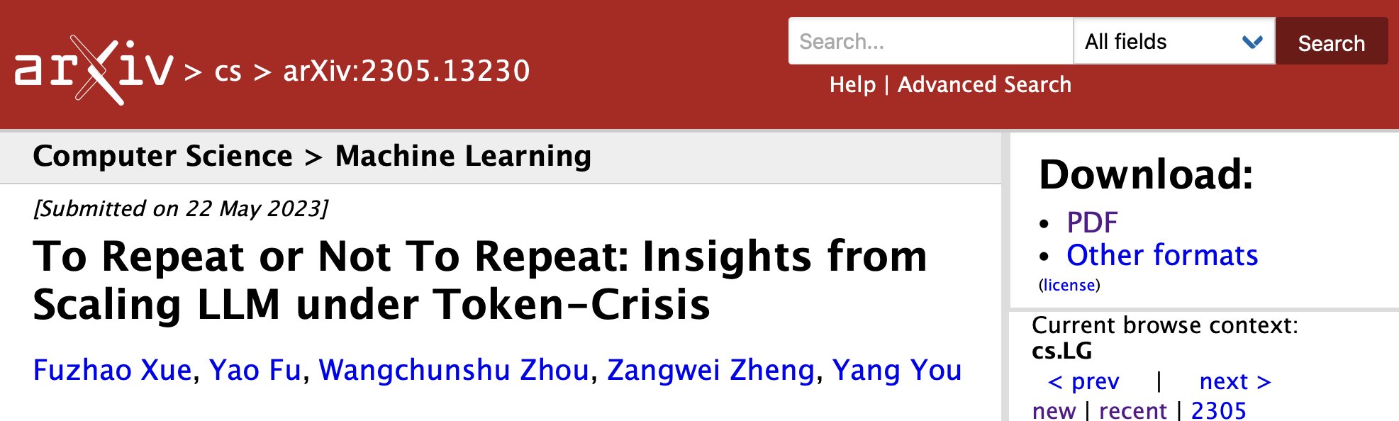 Scaling LLM Performance: Token-Crisis Solutions and Diminishing Returns