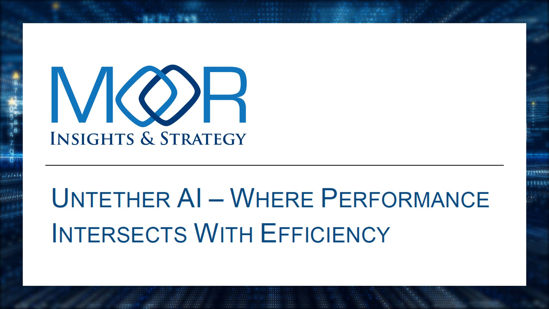 UAI’s At-Memory Compute Architecture Leads AI Inference Market