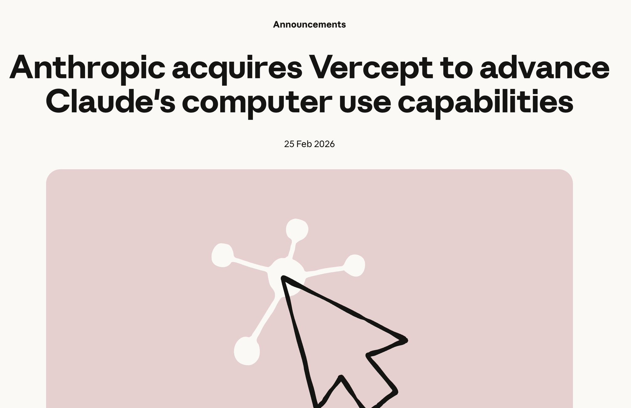 Anthropic acquires Vercept, xAI focuses on computer use agents for 2026