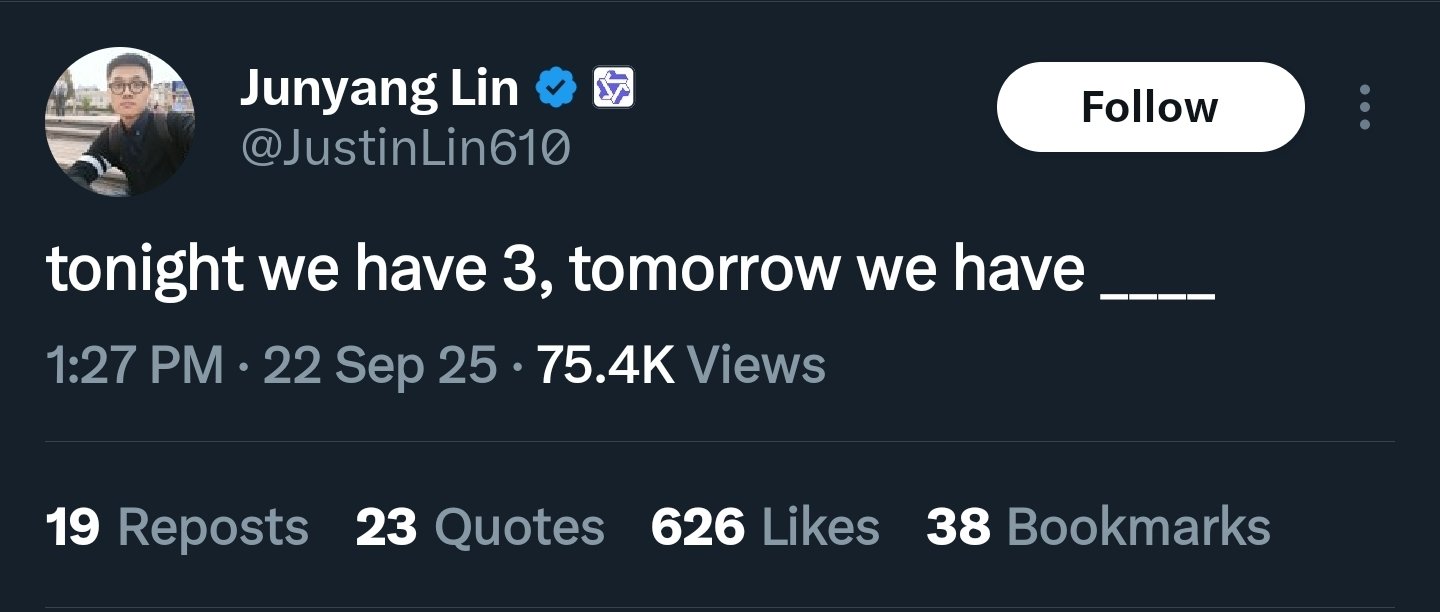 Qwen Team Teasing Qwen 4 Models Release