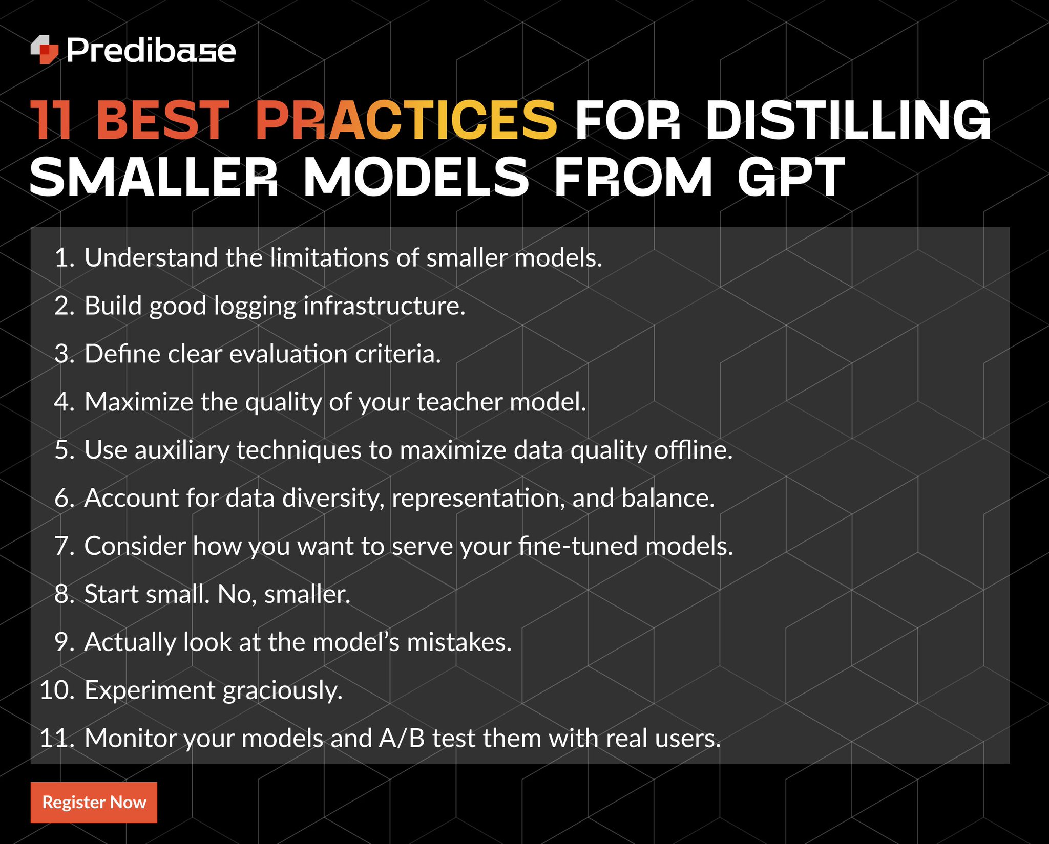 11 Best Practices for Distilling Large Models to Smaller LLMs