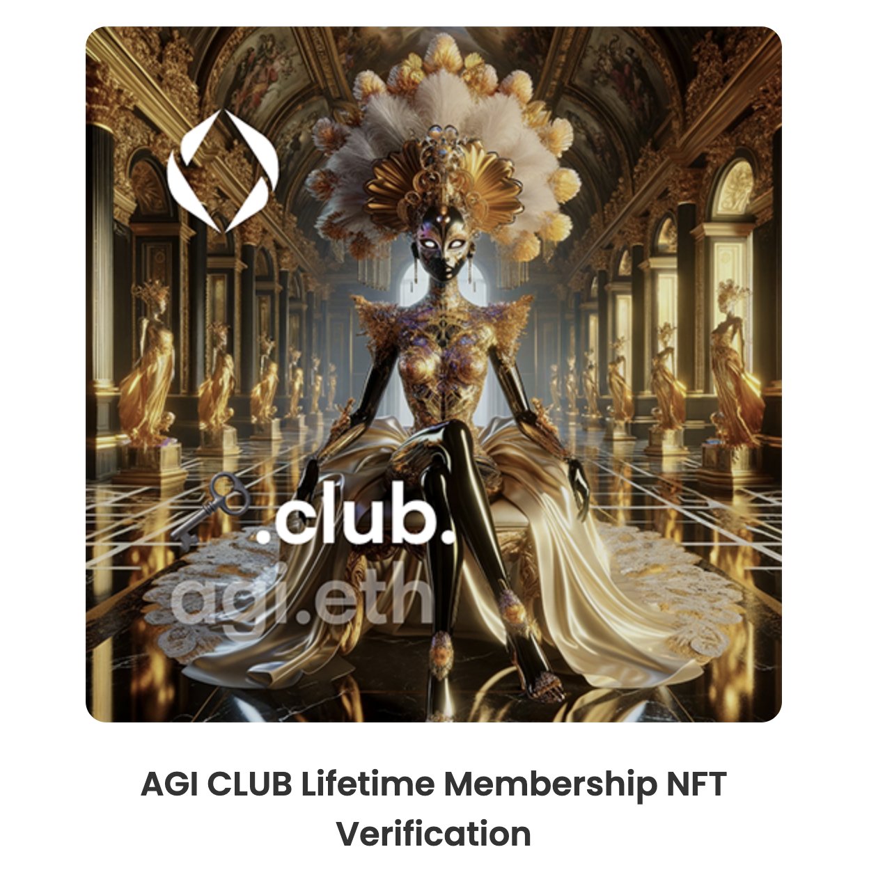 AGI Club Lifetime Membership NFT Verification Launch