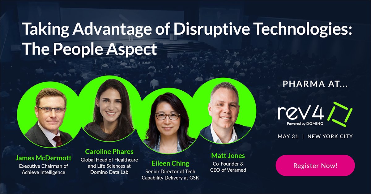 Rev4 Conference: Disruptive Tech Leaders in Pharma Innovation