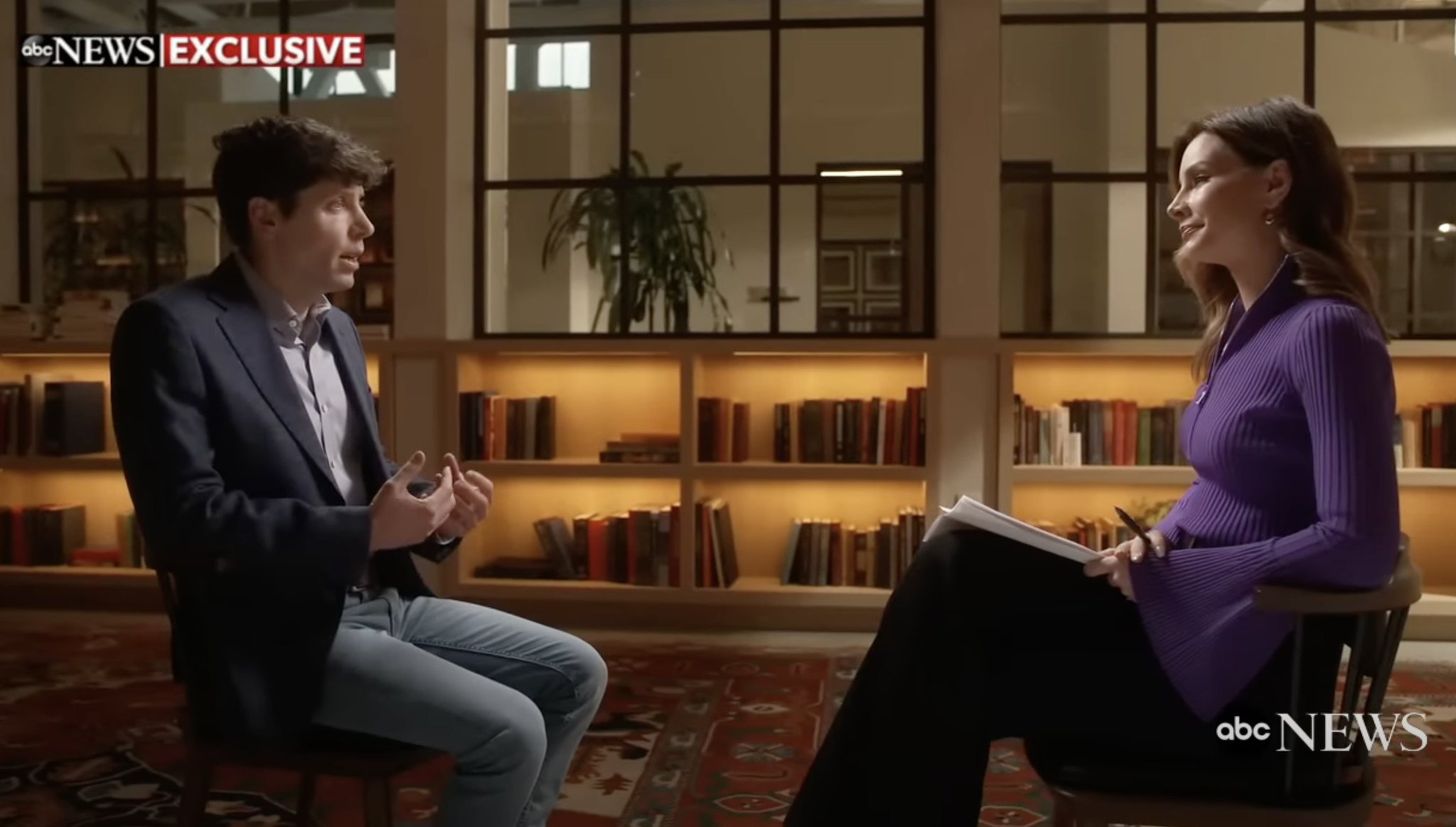 Sam’s interviews reveal insights on AI risks and societal transformation