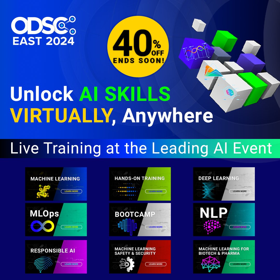ODSC East 2024: Comprehensive Data Science and AI Training Experience