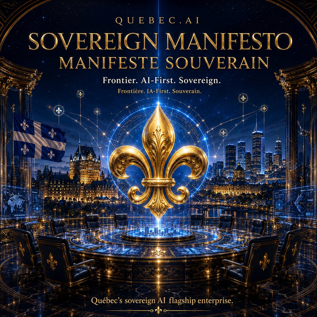 Quebec.AI Sovereign Manifesto: Becoming AI‑First Enterprises