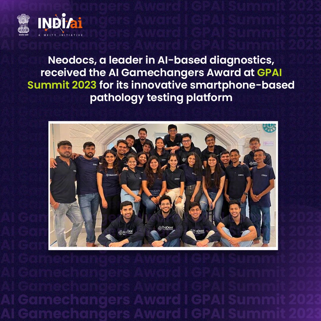 Neodocs Wins AI Gamechangers Award for Pathology Platform